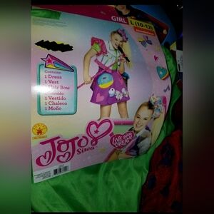 Nickelodeon Live Your Dream Jojo Siwa Costume NWT Girl L(10-12)